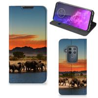 Motorola One Zoom | Hoesje maken | Olifanten