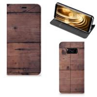 Samsung Galaxy S8 Book | Wallet Case | Old Wood