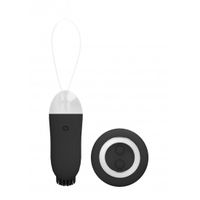 Jayden - Dual Rechargeable Vibrating Remote Toy - Black