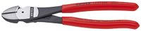 Knipex Kracht-zijsnijtang zwart geatramenteerd met kunststof bekleed 180 mm - 7401180