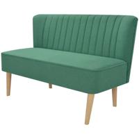 Bank 117x55,5x77 cm stof groen