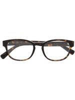 Dolce & Gabbana Eyewear lunettes de vue à monture ronde - Marron - thumbnail