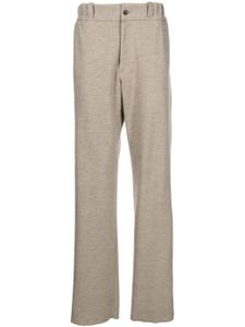 Lanvin pantalon droit à taille haute - Marron