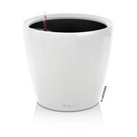 Plantenbak - LECHUZA - Classico 35 LS ALL-IN-ONE - Glanzend wit - Bewateringssysteem - 13 L