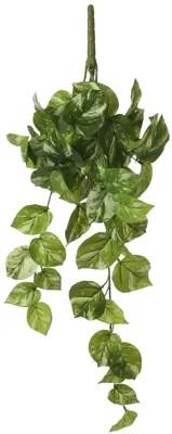 Mica Decorations kunst hangplant pothos 58cm groen
