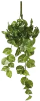 Mica Decorations kunst hangplant pothos 58cm groen