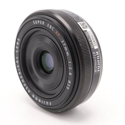 Fujifilm XF 27mm F/2.8 zwart Fujinon occasion