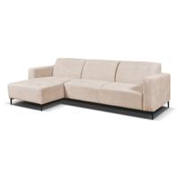 Haluta Hoekbank Apeldoorn - 276 x 148 x 83 cm - Beige - Links