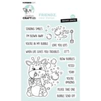 Creative Craftlab • friendz clear stamp blown away