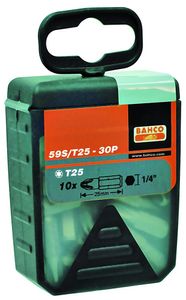 Bahco 30 bits t30 25mm 1/4" standard | 59S/T30-30P