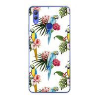 Kleurrijke papegaaien: Honor Note 10 Transparant Hoesje
