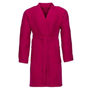 Vossen Vossen Unisex badjas ROM Pique-U cranberry S