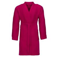 Vossen Vossen Unisex badjas ROM Pique-U cranberry S