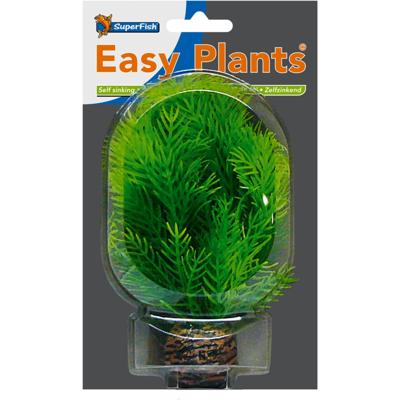 Superfish Easy Plant Kunstplant 13cm Laag Nr. 9 - Stevige Gewichtsbasis, Realistisch Design