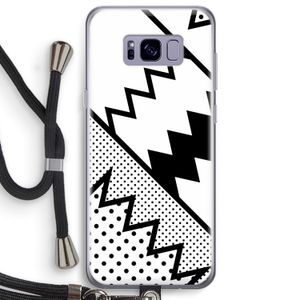 Pop Art #5: Samsung Galaxy S8 Plus Transparant Hoesje met koord