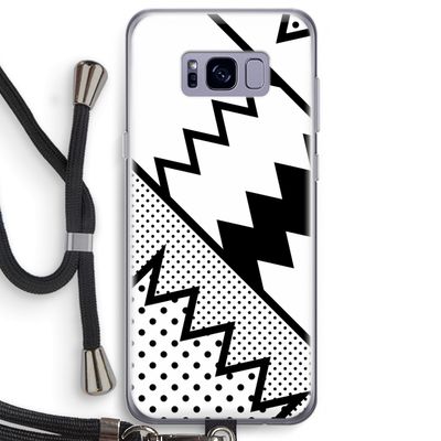Pop Art #5: Samsung Galaxy S8 Plus Transparant Hoesje met koord