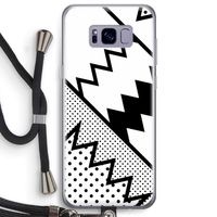 Pop Art #5: Samsung Galaxy S8 Plus Transparant Hoesje met koord