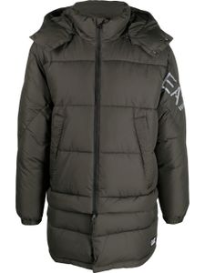 Ea7 Emporio Armani doudoune Mountain à capuche - Vert