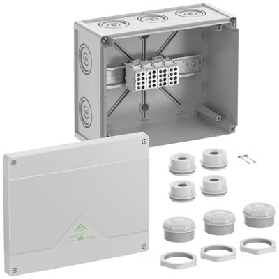 Spelsberg Abox HA 250 Aftakkast (l x b x h) 202 x 252 x 120 mm Grijs IP54, IP66 1 stuk(s)