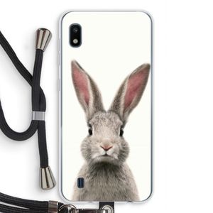 Daisy: Samsung Galaxy A10 Transparant Hoesje met koord