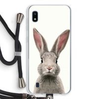 Daisy: Samsung Galaxy A10 Transparant Hoesje met koord