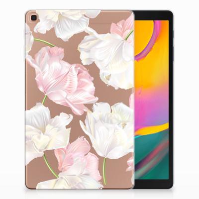 Samsung Galaxy Tab A 10.1 (2019) | Siliconen hoesje | Lovely Flowers