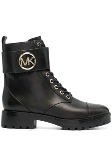 Michael Michael Kors bottes en cuir Tatum - Noir