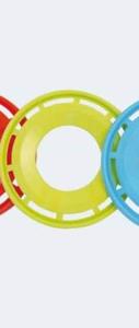 Van Der Doelen Frisbee in de gele kleur verkrijgbaar