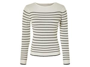 esmara Gebreide dames trui (Strepen, XL (48/50))