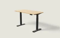 Desktronic HomeOne bureau Zwart / Eiken / 140x70 cm
