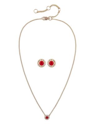 Givenchy Pre-Owned parure boucles d'oreilles-collier (années 2000)