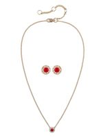 Givenchy Pre-Owned parure boucles d'oreilles-collier (années 2000)