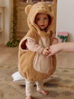 Vermomming voor baby's beer bruin