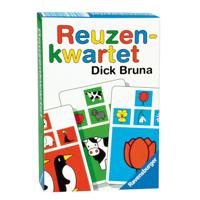 Ravensburger reuzenkwartet dick bruna - kaartspel | 2 stuks