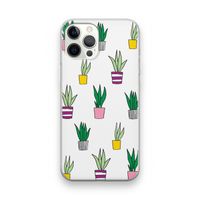 Sanseveria: iPhone 12 Pro Transparant Hoesje