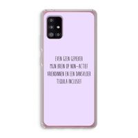 Tequila: Samsung Galaxy A51 5G Transparant Hoesje