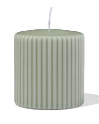 HEMA Stompkaars ⌀10x10cm Rib Groen (groen)