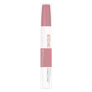 Maybelline SuperStay 24H Lipstick - 130 Pinking of You - Roze - Langhoudende Glanzende Lippenstift - 9 ml