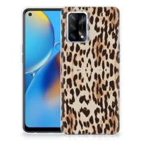 OPPO A74 4G | TPU Hoesje | Leopard