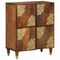 Dressoir met plank Bruin 60 x 33 x 75 cm Massief mangohout