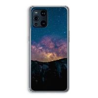 Travel to space: Oppo Find X3 Pro Transparant Hoesje