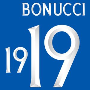 Bonucci 19 (Officiële Italië Bedrukking 2023-2024)