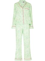 Rixo pyjama à motif cachemire - Vert