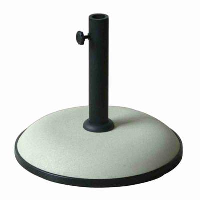 Marbueno Parasol Basis Rond Cement 41,5x35 cm 15KG Wit Tuin, Zwembad en Terras