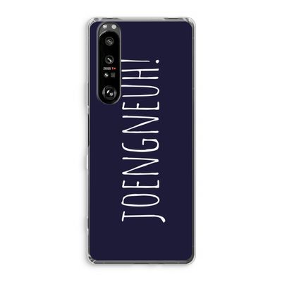 Joengneuh!: Sony Xperia 1 III Transparant Hoesje