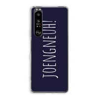 Joengneuh!: Sony Xperia 1 III Transparant Hoesje