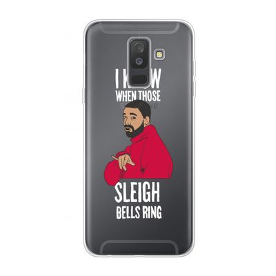 Sleigh Bells Ring: Samsung Galaxy A6 Plus (2018) Transparant Hoesje