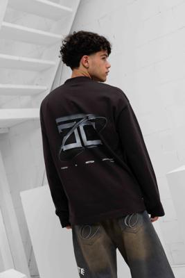 Jorcustom Poetry In Motion Longsleeve T-Shirt Heren Bruin - Maat S - Kleur: Bruin | Soccerfanshop