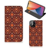 iPhone 12 Pro Max | Hoesje met Magneet | Batik Brown