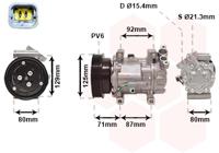 Van Wezel Airco compressor 4300K401 - thumbnail